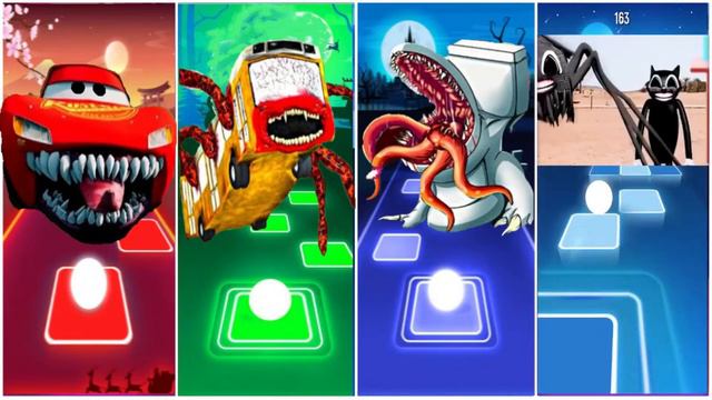 Evil Thomas Train 🌟 Scary Tom Thomas 🌟 Choo Choo Charles 🌟 Spider Thomas ⚡ Tiles Hop EDM Rush!