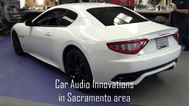 CAI Car Audio Innovations of Roseville (Sacramento) California works on Maserati Gran Turismo S смотреть онлайн