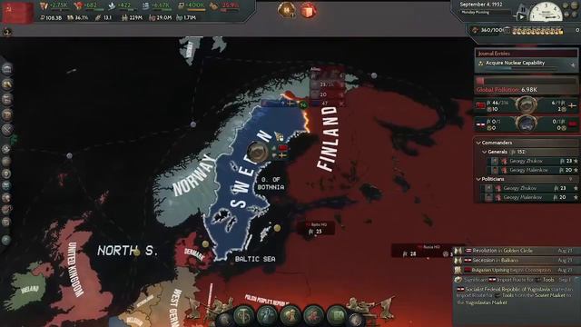 MASSIVE Iron Curtain in Victoria 3 Cold War Project смотреть онлайн