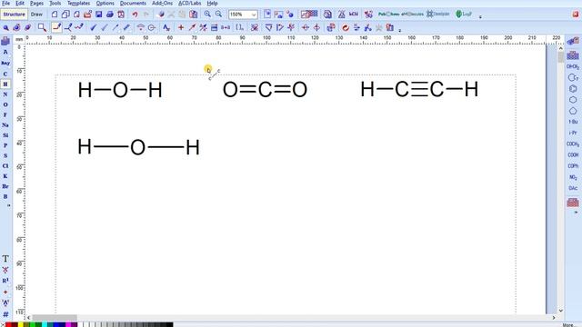 How to draw Structural formula in Chemsketch. смотреть онлайн