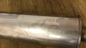 Глушитель (нержавейка) УАЗ Патриот с резонатором