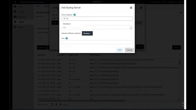 How to configure syslog server for audit logs on ThinkSystem Storage DE Series systems смотреть онлайн