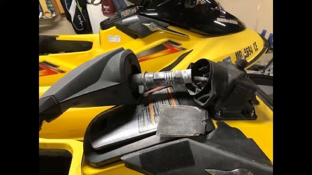 SeaDoo GTX Supercharged 4-tech - Steering and Reverse Stuck, problems that had to be repaired смотреть онлайн