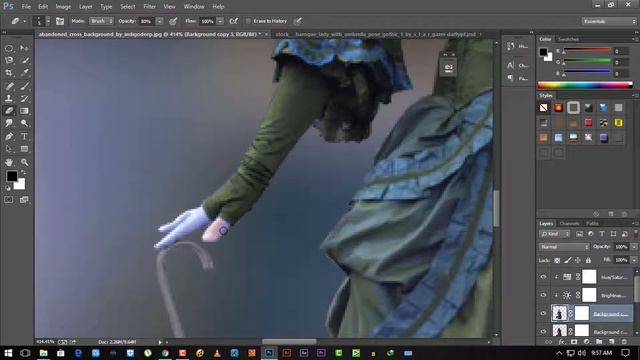 Fantasy Looks Photo Effect Editing - Photoshop CC 2017 Tutorial смотреть онлайн