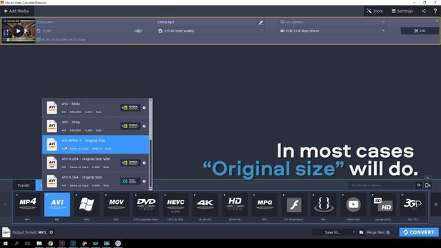 How to change video format? | MOVAVI HELPS смотреть онлайн