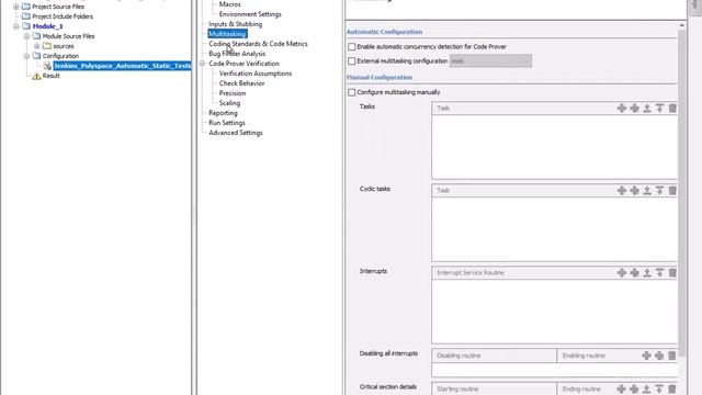 Poly Space Integration Jenkins Automated Testing Matlab & Simulink