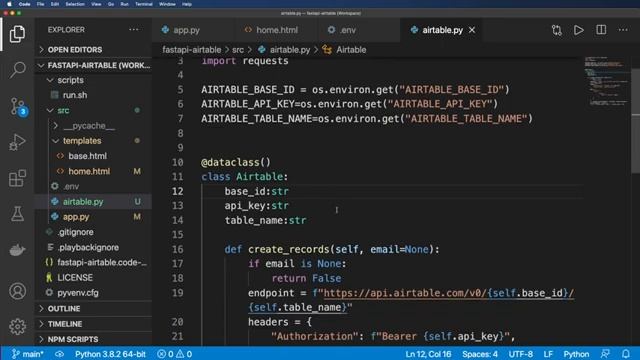 DEPLOY FastAPI with Airtable to Heroku with Github! смотреть онлайн