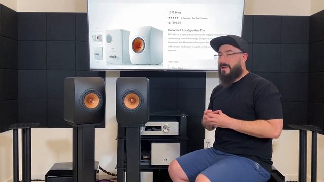 KEF LS50 Meta Bookshelf Speaker Review. Not what I expected ? смотреть онлайн