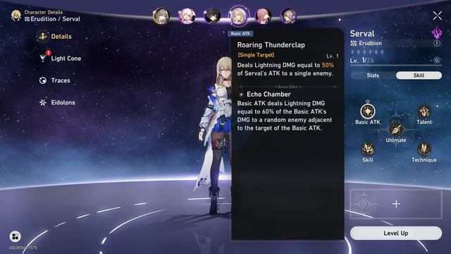 SERVAL Showcase (Ultimate, Skill, Talent) | Honkai: Star Rail смотреть онлайн