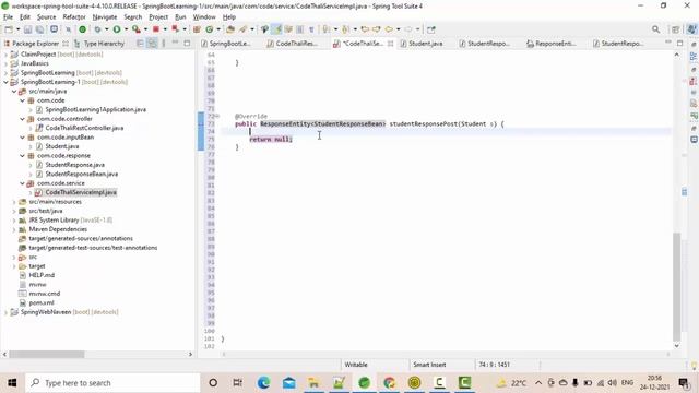 Rest Controllers-Spring Boot Java 1hr | microservices implementation in spring boot Java|Rest API's смотреть онлайн