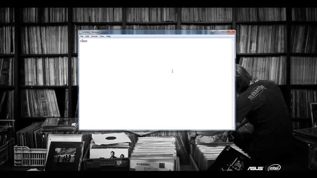 Set Java Bin Folder Path & Run First Java Program смотреть онлайн