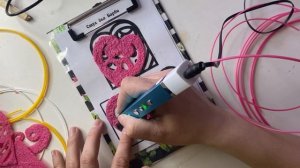 Рисуем 3D ручкой мебель для куклы: стул