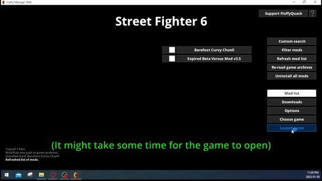 How to install mods for Street Fighter 6 BETA for FREE (2023) (Curvy CHUN-LI) download tutorial смотреть онлайн