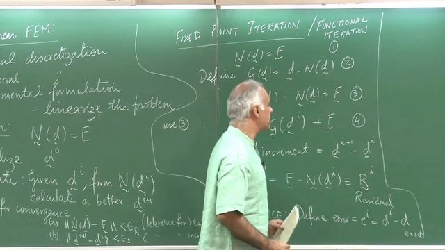 Lecture23_PartA: Non-linear problems-fixed point iteration method (FEM for Fluid Dyn-Sanjay Mittal) смотреть онлайн