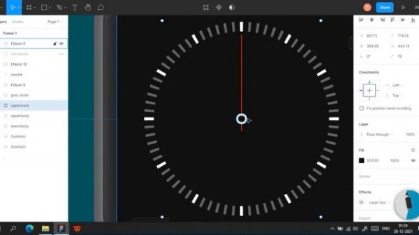 Figma Design Tutorial | Apple Watch | Animated