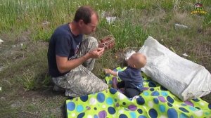 День 8. Чулым - Омск. Путешествие 2018г. на море, в Москву. (15.06.18г.) Семья Бровченко.