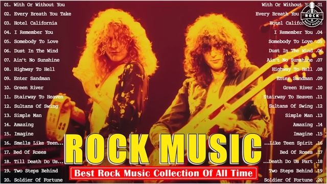 Classic Rock Music 70s 80s 90s Full Album ? ACDC, Kansas, Bon Jovi, CCR, U2, The Beatles,...