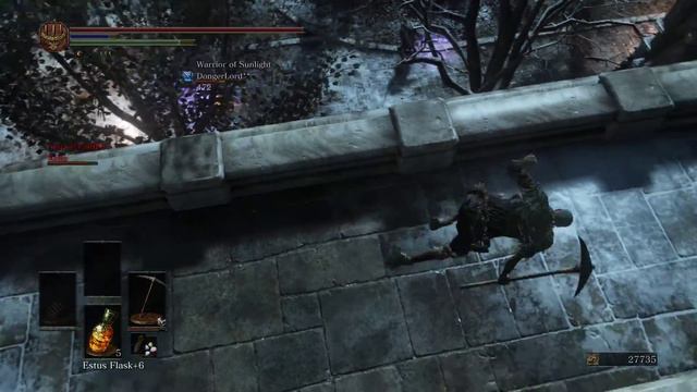 Dark Souls: Calculated jump attack смотреть онлайн