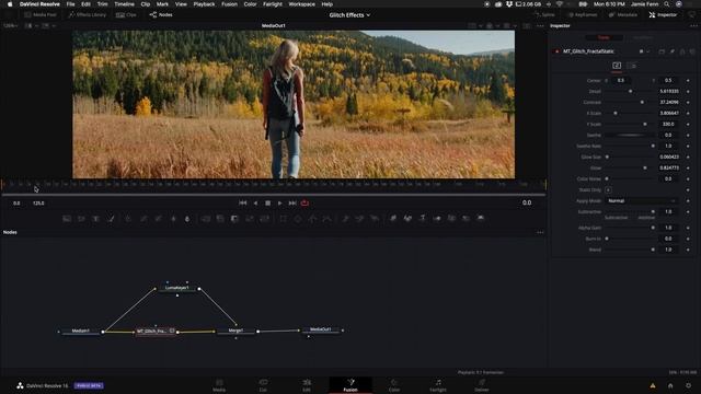 Separated Glitch Effect and Transition - Davinci Resolve (Reactor) смотреть онлайн