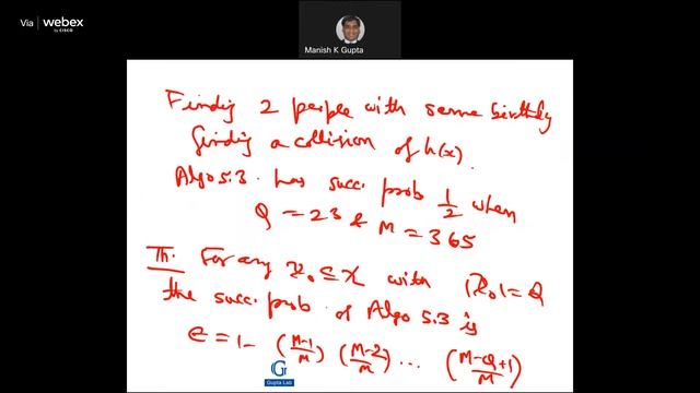 SC 402 Elements of Cryptography Spring 2023 Lecture 15 смотреть онлайн