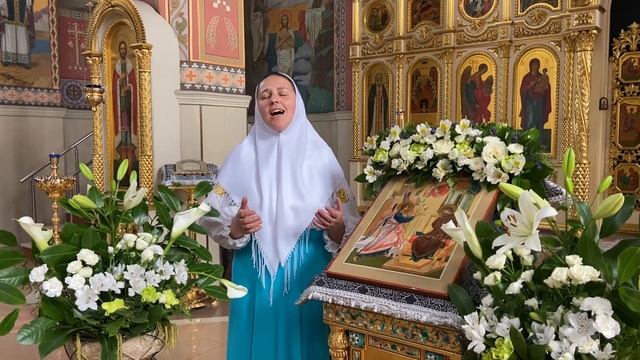 Величание Благовещения Пресвятой Богородицы (с аненайками) смотреть онлайн