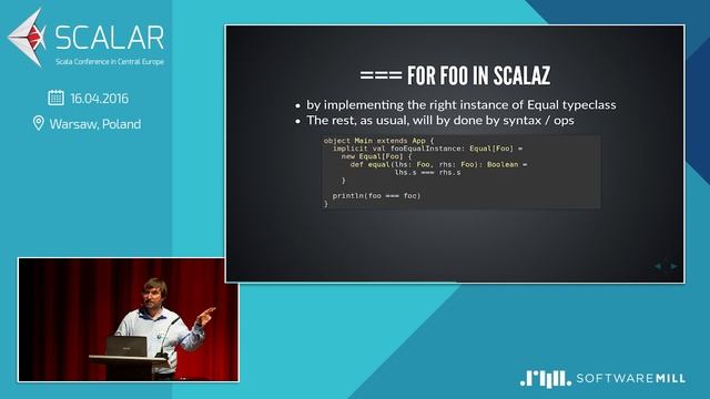 Cool toolz in the Scalaz and Cats toolboxes by Jan Pustelnik at Scalar Conf 2016 смотреть онлайн