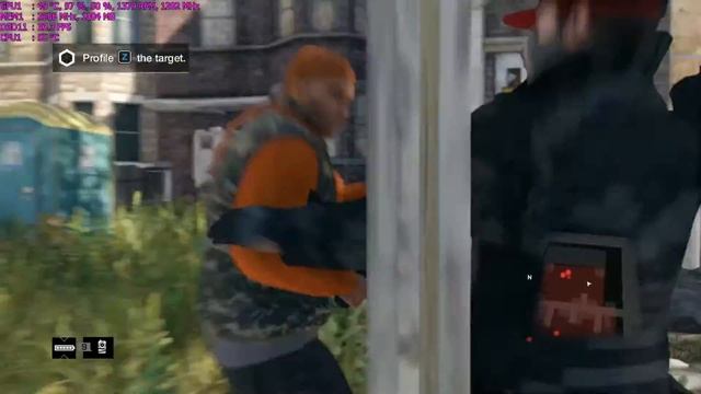 Watch Dogs on MSI GTX 750 Twin Frozr смотреть онлайн