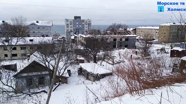 Улицу Пушкина в городе Холмск застроят домами. смотреть онлайн