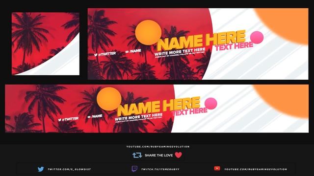 FREE GFX: Free Photoshop Revamp | Banner Template: Clean 2D Relzoh Remake Design смотреть онлайн