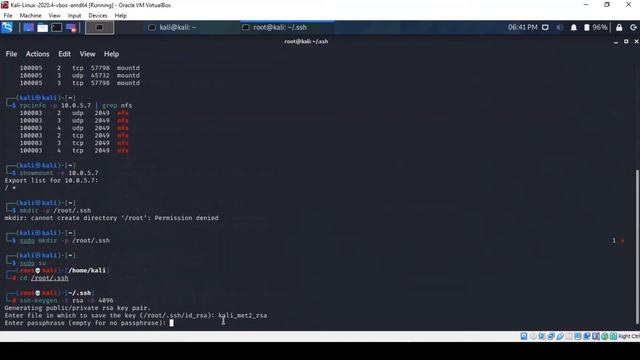 Hacking Metasploitable2 with Kali Linux - Exploiting Ports 111 2049 rpcbind nfs смотреть онлайн