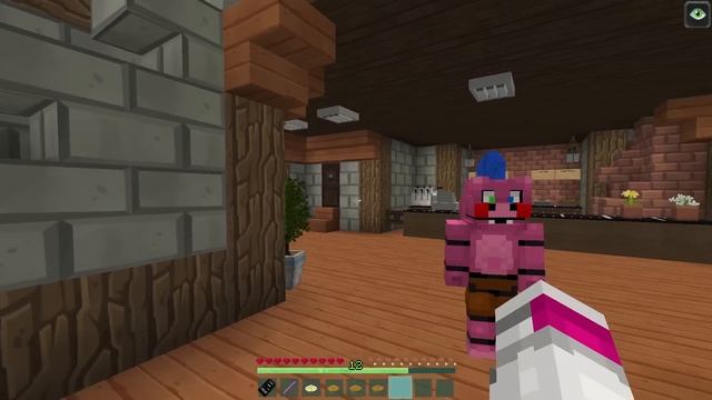 Glamrock Chica's Mazercise Studio In Minecraft FNAF смотреть онлайн