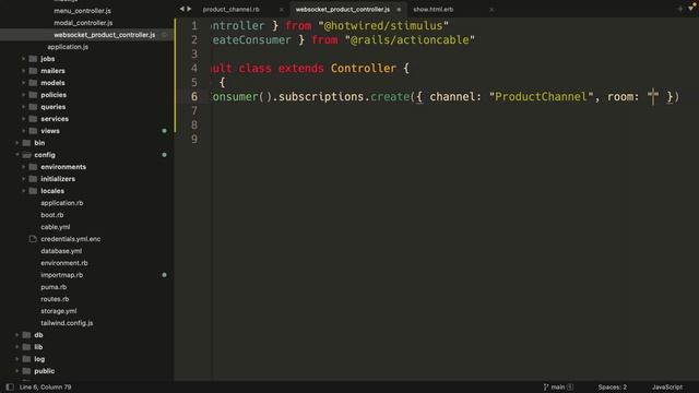 54. Websockets con Action Cable - Curso de Ruby on Rails 7 para principiantes en español смотреть онлайн