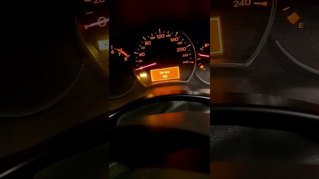 Убрать сервисный ключ с приборной панели рено колеос Renaul Koleos 2007-2013 год выпуска