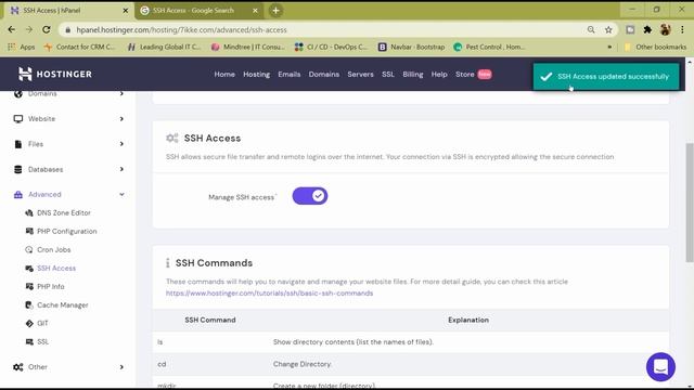 How to Use SSH Access On Hostinger | What is SSH Access | SSH Access kiya hai смотреть онлайн