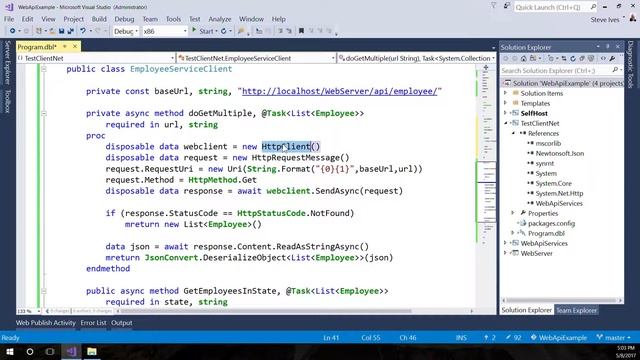 Calling RESTful Services | Building RESTful Web Services Workshop 23 смотреть онлайн