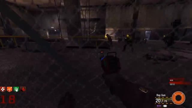 BEAST ZOMBIE MAP! Call of Duty Zombies OIL RIG Easter Egg Ending Gameplay смотреть онлайн