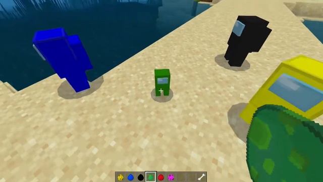 ¡ME CONVIERTO EN UN PERSONAJE DE AMONG US! 😱 | MINECRAFT POCKET BEDROCK | ANGEL MEX смотреть онлайн