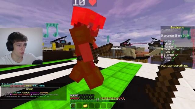 MIKECRACK y DANOMC juegan BEDWARS y PASA ESTO... смотреть онлайн