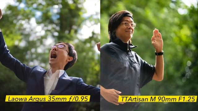 Laowa 35 мм f 0.95 против TTArtisan 90 мм f 1.25 - Битва при Боке