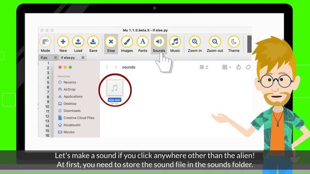 2. If-Else Statement | Chapter 6: Conditional Statement in Pygame Zero смотреть онлайн