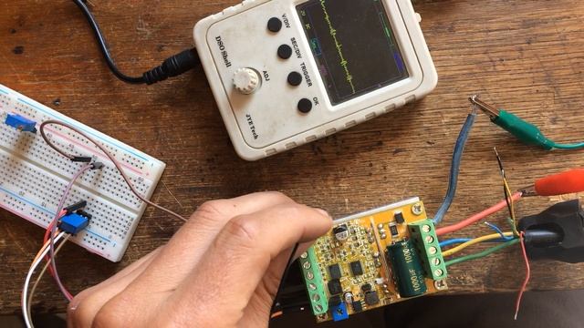 BLDC motor controller no hall with screw terminals смотреть онлайн