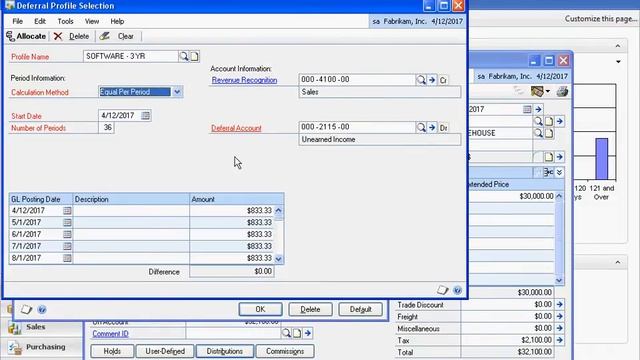 Revenue / Expense Deferral in Dynamics GP смотреть онлайн