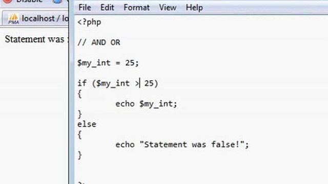 How to do 'If Statement' while in PHP смотреть онлайн