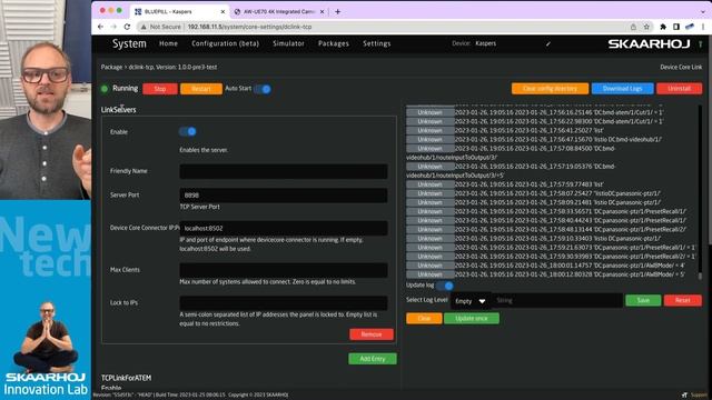 Control any Devices via a Single Text-based TCP Connection смотреть онлайн