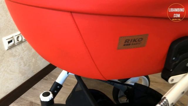 RIKO AICON - Стильная коляска 2 в 1, новинка года от компании Riko! Libambino.com смотреть онлайн