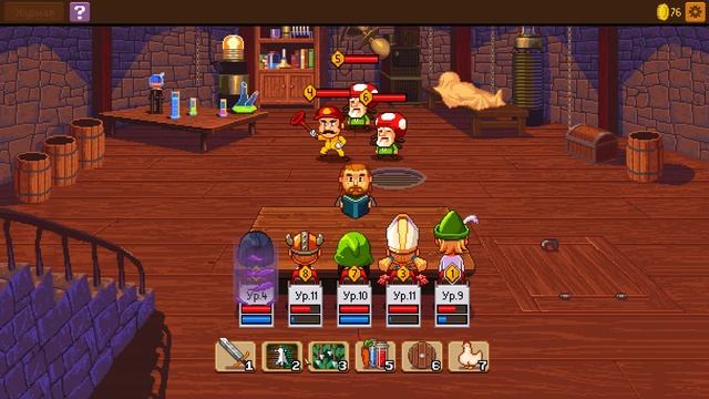 Knights of Pen and Paper 2 прохождение инди часть 6 ( в поисках пароля ) смотреть онлайн