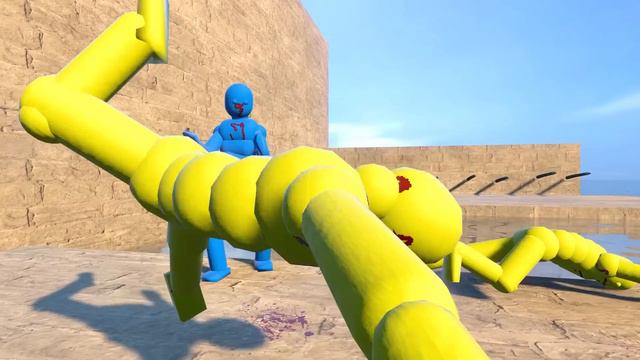 Dynamic NPCs Fight in Realistic Simulations! (with Active Ragdoll Physics) смотреть онлайн