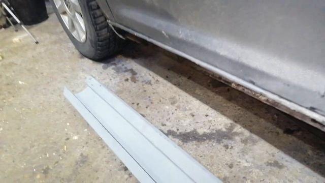 Volkswagen Touran, фольксваген туран переварка порогов