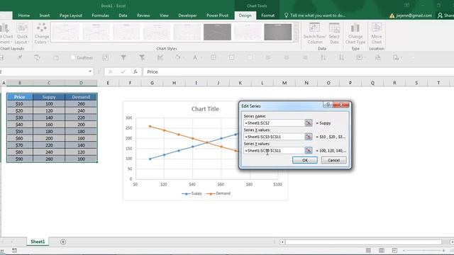 Excel - Create Supply and Demand Chart for Excel 2013/2016 смотреть онлайн