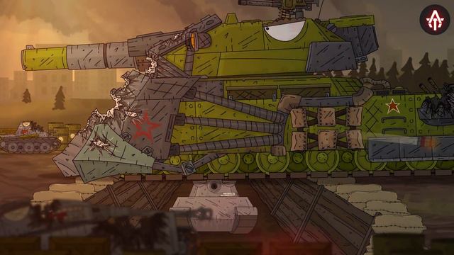 КВ-44 и РАТТЕ против монстров - Мультики про танки смотреть онлайн